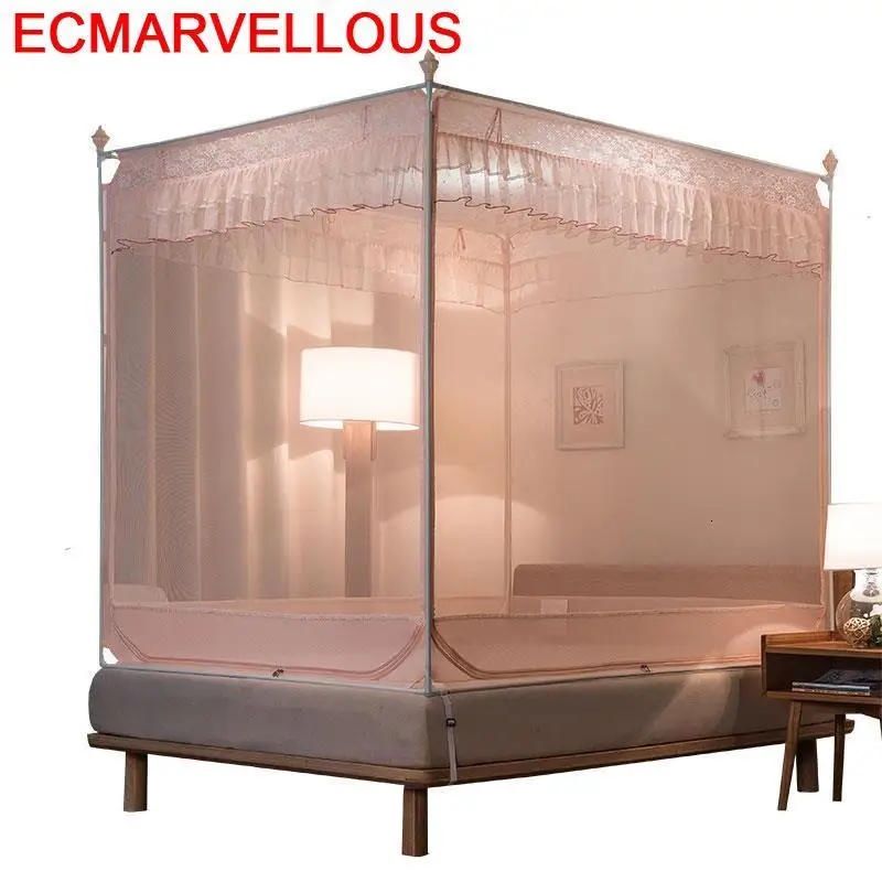 Baldachin Dekoration Room Decor Mosquiteiros Para Cama Adulto Bed Lit Baby Moustiquaire Mosquitera Canopy Klamboe Mosquito Net