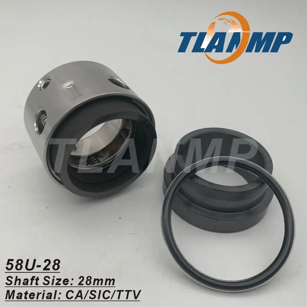 T58U-28 , 0280/58U TLANMP Mechanical Seals Type 58U Unbalance type for Shaft Size 28mm Pumps