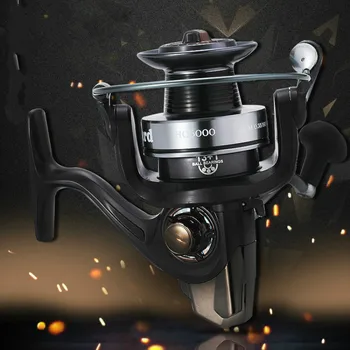 

Metal Spool Jigging Trolling Long Shot Casting For Carp And Salt Water Surf Spinning Big Sea Fishing Reel HQ3000-10000