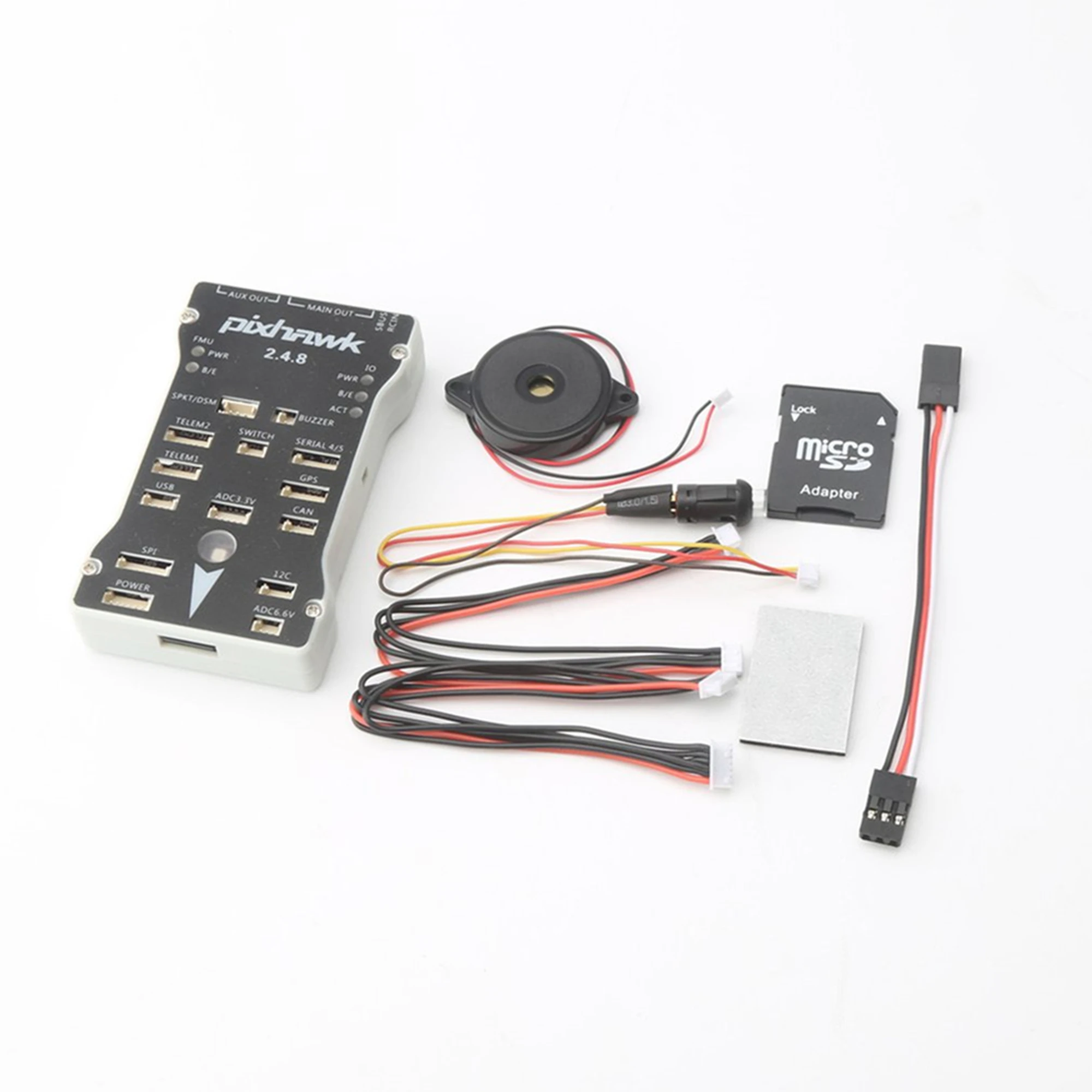 

forPixhawk PX4 Autopilot PIX 2.4.8 32 Bit Flight Controller with Safety Switch Buzzer Splitter Expand Module for DIY RC Drone