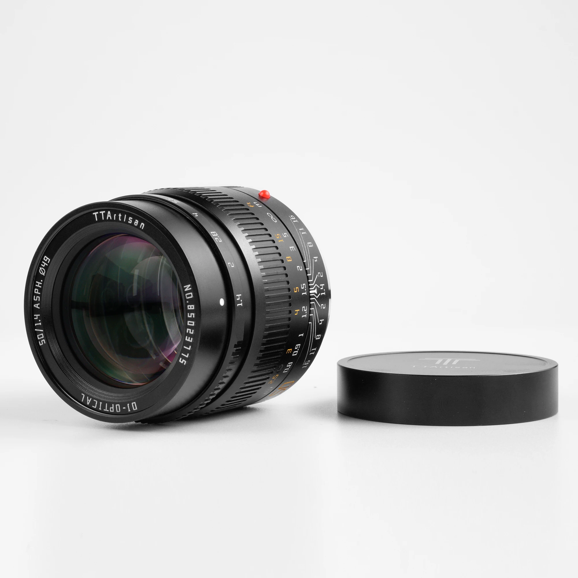 TTArtisan 50mm F1.4 ASPH Full Frame Manual Focus Lenses for Leica M-Mount Cameras Like M240 M3 M6 M7 M8 M9 M9p M10