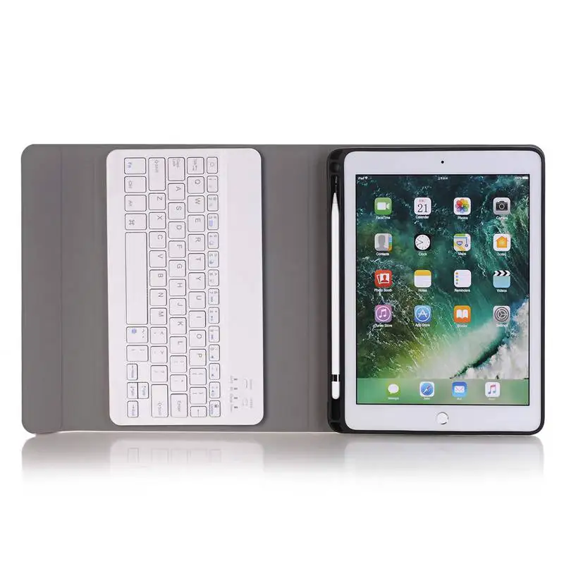 Чехол для клавиатуры 9,7 для Ipad(6Th Gen), Ipad(5Th Gen), Ipad Air 2/Air, ультратонкий съемный защитный чехол с