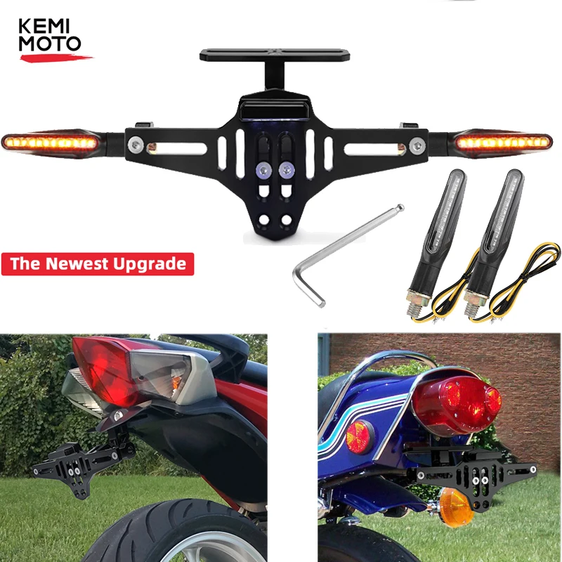 Universal Motorcycle License Plate Holder Mount Bracket Aluminum universal-motorcycle-license-plate-holder-mount-bracket-aluminum