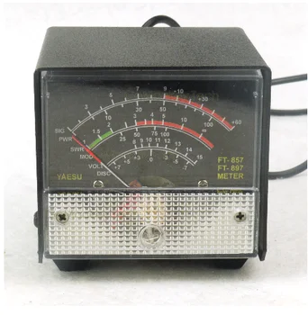

Metal Shell FT-857 and FT-897 External Multi-function Extension Meter Standing Wave Power S Meter