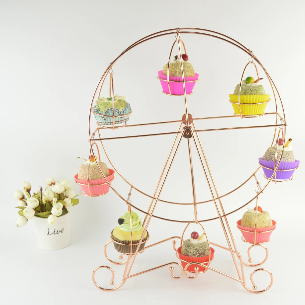 Party Rotatable Pastry Cupcake Holder (10)