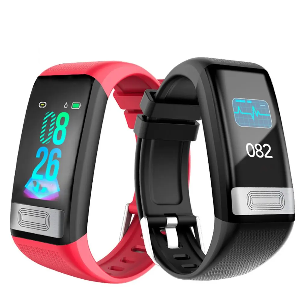 C20S ECG Smart Bracelet 1.14 Inch ECG PPG Blood Pressure Heart Rate Detection IP67 Waterproof fitness tracker wristband Watch