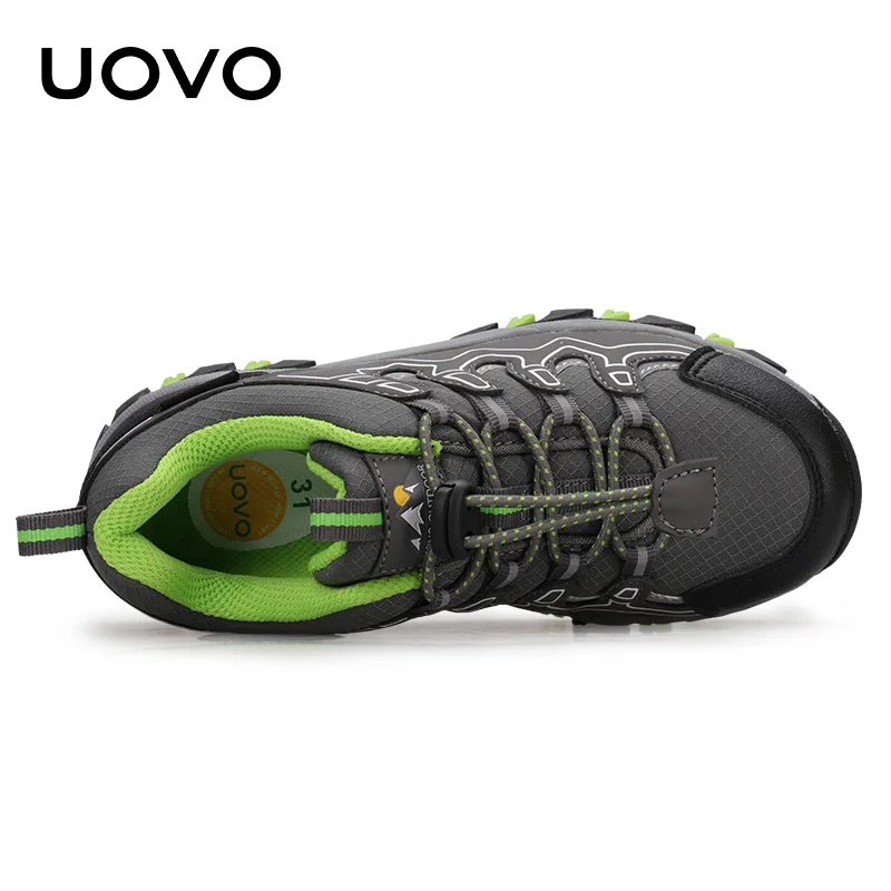 UOVO/Новинка Спортивная обувь для мальчиков Осенняя детская Уличная Дышащая