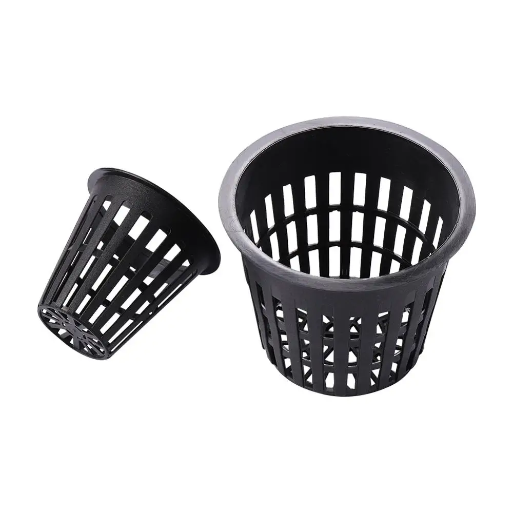 Hydroponic Colonization Mesh Pot Net Cup Basket 20 Pcs Hydroponic Aeroponic Planting Grow Clone Nursery Soilless nursery pots plant propagation pots hydroponic plant pots