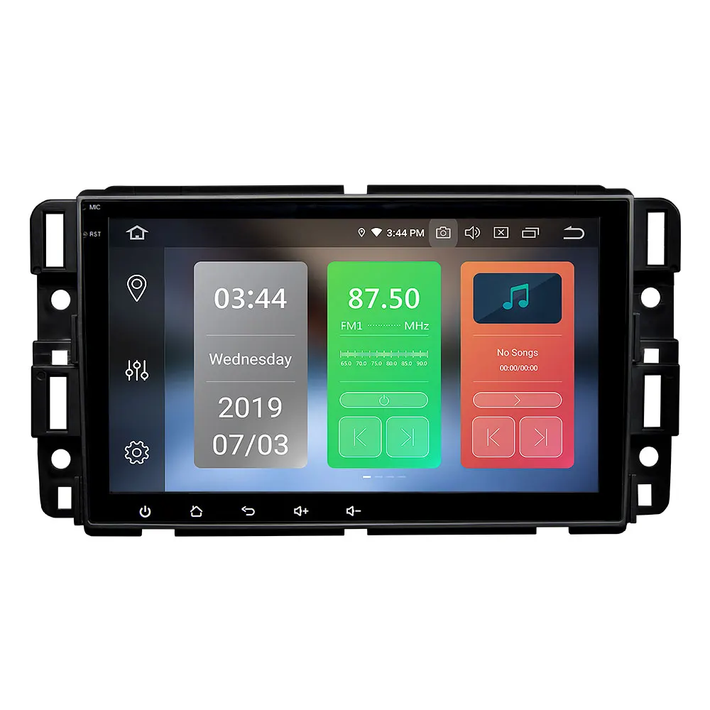 " Android 9,0 Pie OS автомобильный мультимедийный gps радио для Chevrolet Avalanche 2009-2011& Traverse 2008-2012& Express Van 2008-2011