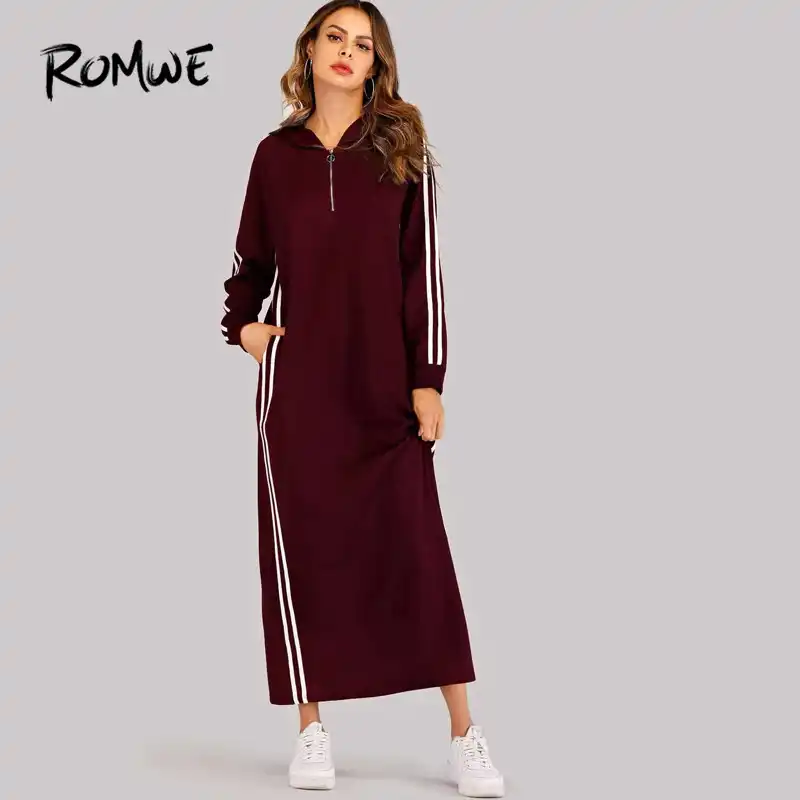 maxi hoodie dress