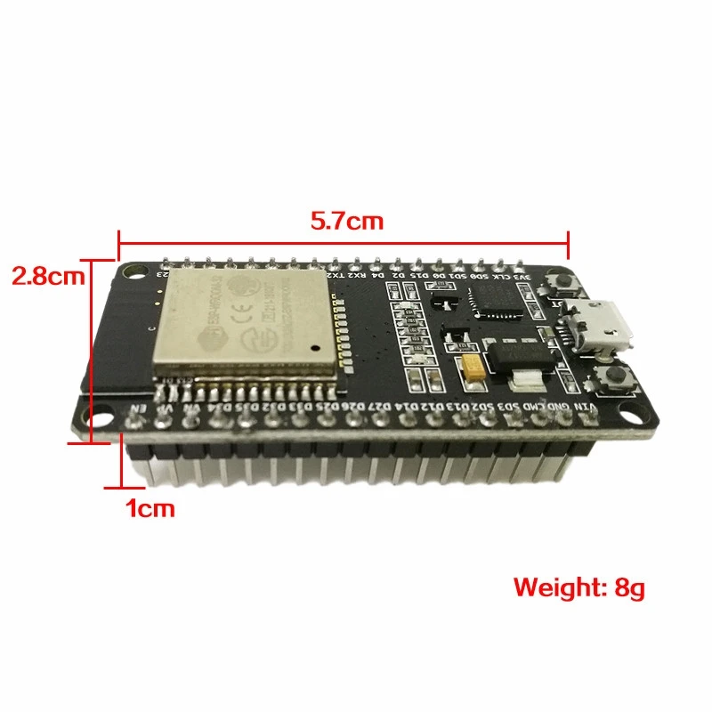 Макетная плата Knot ESP32 аналог платы ESP8266 беспроводная Wi Fi + Bluetooth два в одном низкое