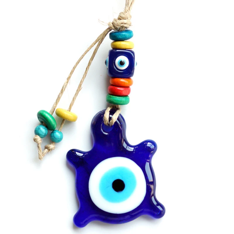 EVIL EYE cuckle подвеска для ключей держатель для ключей стеклянный шарик синий турецкий брелок для ключей в форме глаза Модные Ювелирные изделия Подарки для женщин мужчин мальчиков LE242