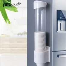 Filbake диспенсер для воды, один автоматический держатель стакана воды, одноразовый держатель для бумажных стаканчиков, пылезащитная крышка, держатель для хранения