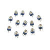 65pcs  RM063 vertical blue white adjustable resistor kit 100 ohm -1M ohm 13 kinds * 5 PCS=65PCS ► Photo 3/6