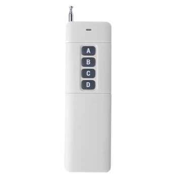 

200m-3000m Long Range Distance Remote Transmitter 4 Button 433MHz Controller