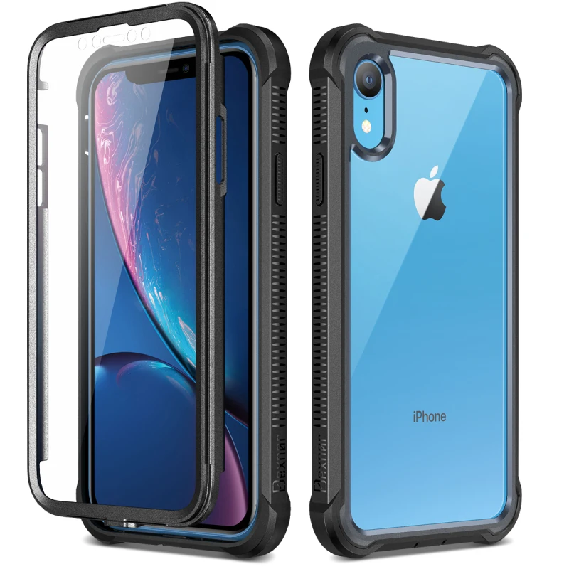 Жесткий Чехол для iphone Xs 11 pro Max чехол с защитой экрана 360 полная защита