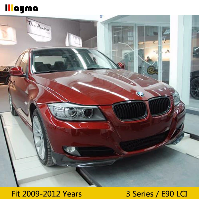Разветвитель переднего бампера из углеродного волокна для BMW 3 серии sedan 320i 325i 330i