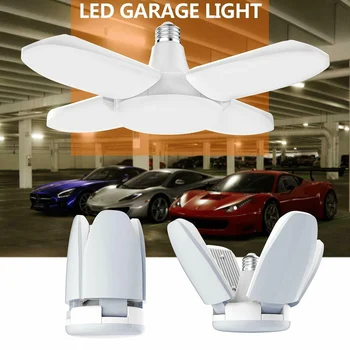 

Universal Deformable Garage Lights LED E27 60W Ceiling Adjustable Work Shop Lamp 4500LM Super bright--M25