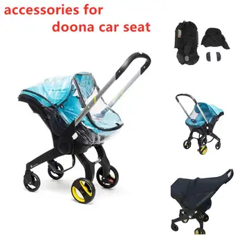 

4 in 1 car seat stroller accessories rain cover mosquito net change washing kits for foofoo car seat stroller raincoat