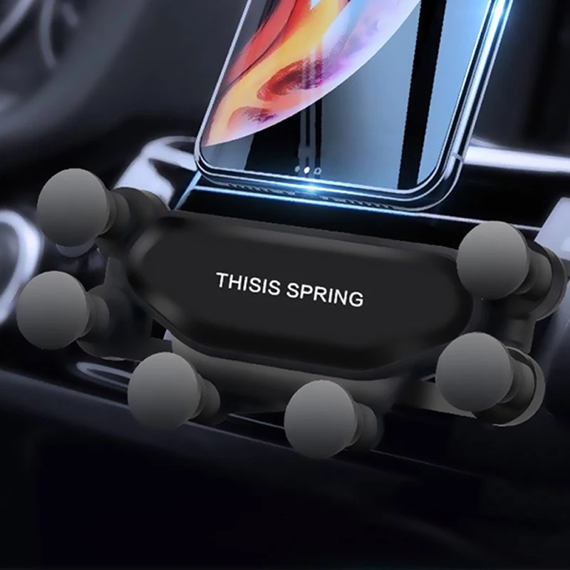 

Auto Gravity Phone Holder in Car For iPhone X Air Vent Grip Mount Holder For Huawei Samsung S6 Universal Mobile Smartphone Stand