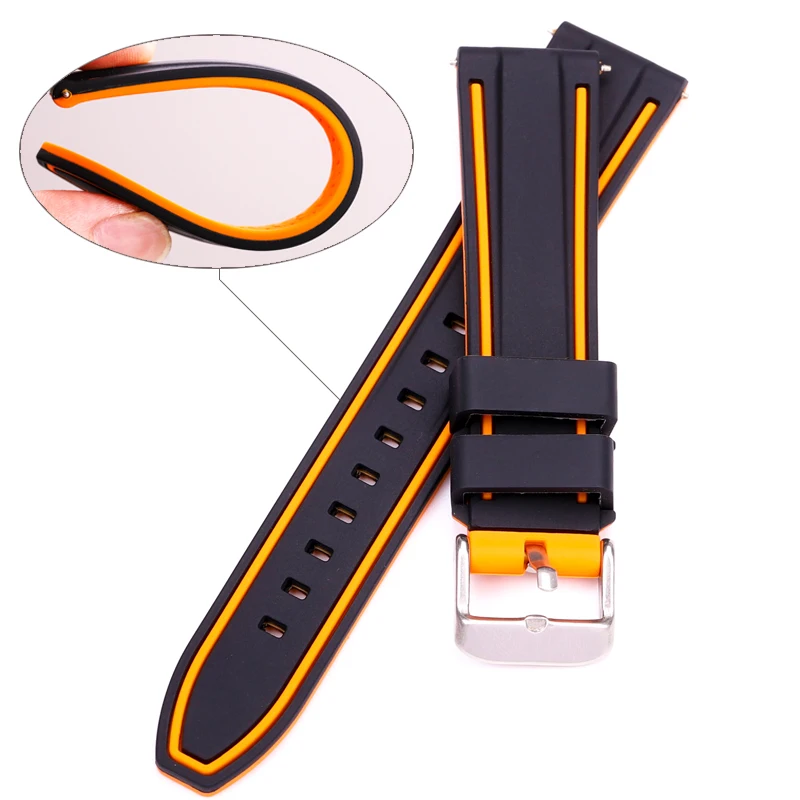 HENGRC-Soft-Silicone-Watch-Band-Strap-20mm-22mm-24mm-26mm-Fashion-Women-Men-Color-Matching-Watchbands (3)