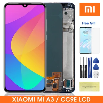 

6.01" Super AMOLED CC9e LCD Diaplay for Xiaomi Mi A3 lcd Display Touch Screen Digitizer Assembly Replacement For Xiaomi CC 9e