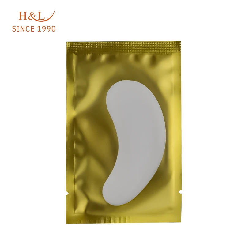 H& L с 1990 новые накладки бумажных ресниц под глазами накладки для ресниц Накладные ресницы Накладные бумажные накладные накладки для ресниц наклейки - Цвет: gold