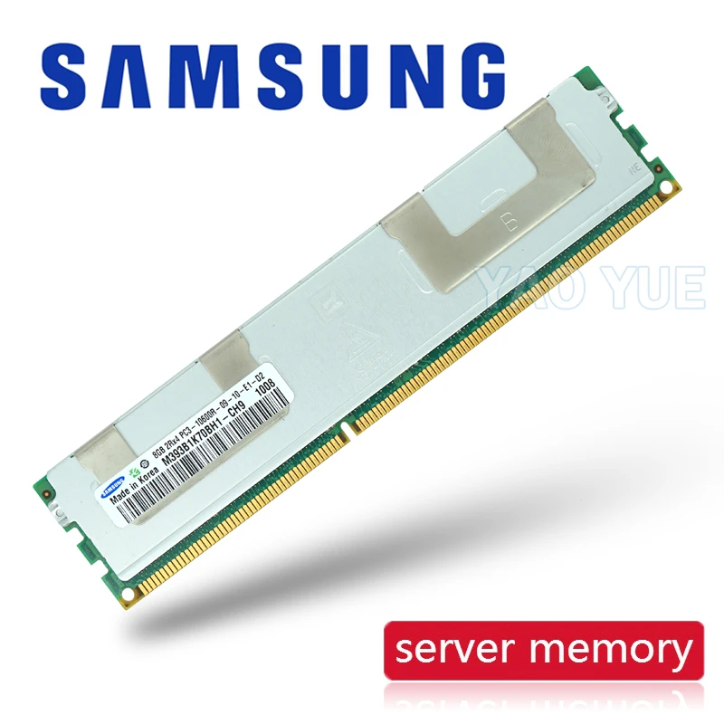 Samsung Memoria de servidor DDR3, 4GB, 8GB, 16GB, 32GB, REG ECC 