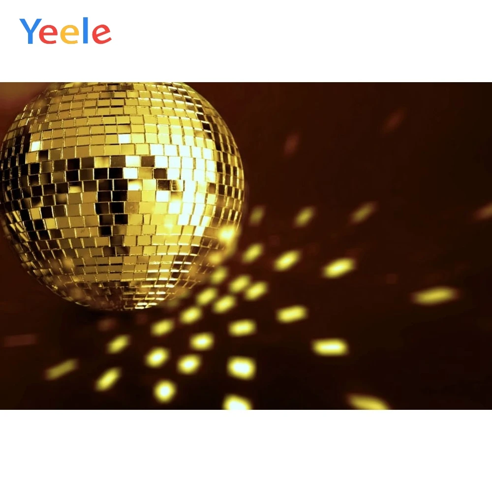 Вечерние фотообои Yeele 80s 90s Disco с красочным цветным музыкальным танцевальным шоу время сценическая фотография фон для фотостудии