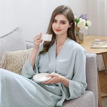 

Athrobe Bath Skirt Female Towel Bathrobe Long Pajama Set Women Koszula Nocna Bielizna Nocna Bornoz Setleri Ropa De Mujer