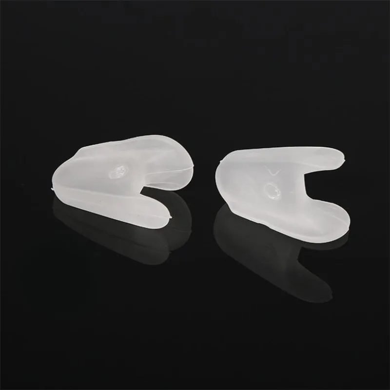 Nail Art Tools Toe Separators Toe Corrector Toe Spreader Finger Toe Separator Ingrown Toenail Corrector 2Pcs Silicone Foot Finger Toe Separator for Hallux Valgus Pedicure