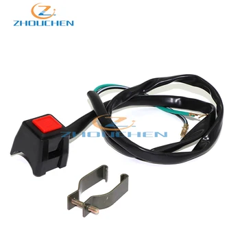 

Universal Button Kill Stop Switch For SDG GPX SSR YCF DHZ Pit Yahama MX Dirt Motocross Bikes