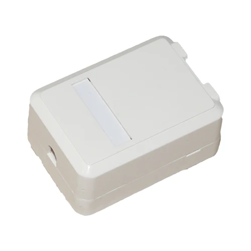 Однопортовый/2 портовый сетевой корпус с пустой поверхностью установленный для