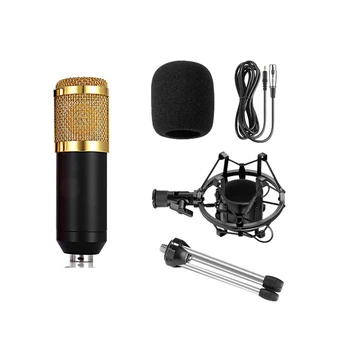 

1 Set USB Condenser Microphone For Laptop Mac Computers High Quality Studio Recording Streaming Vocal Voice For Karaoke Youtube