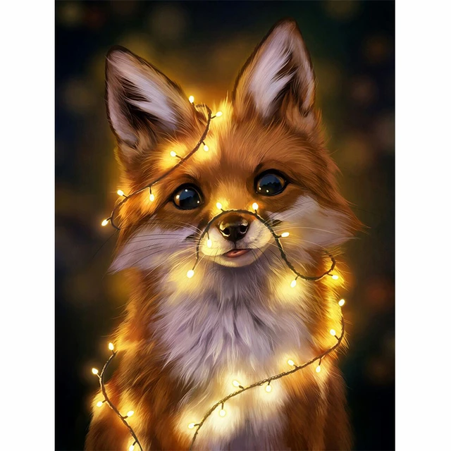 5D Diamond Painting Fox Kits for Adults 1