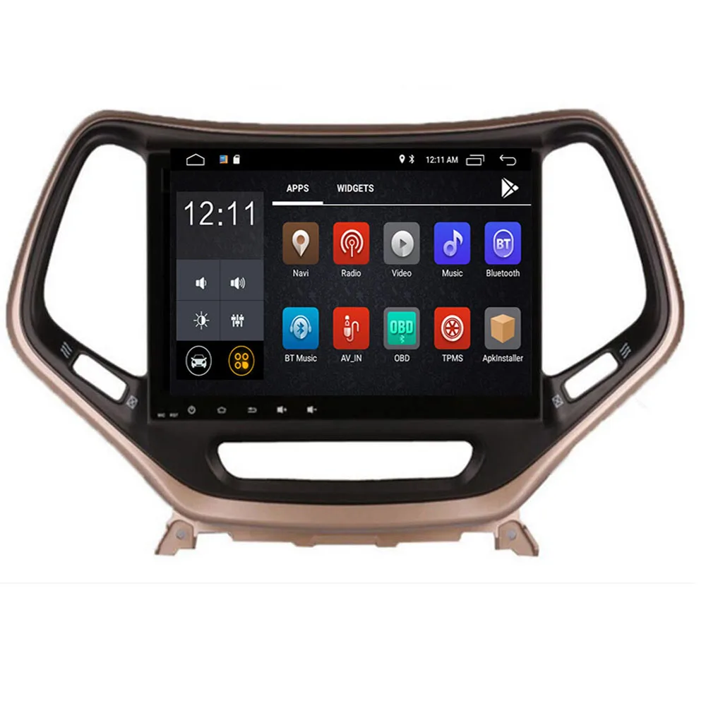 Автомобильный GPS навигатор Autostereo Android10 автомобильный без DVD плеера для JEEP Cherokee 2014