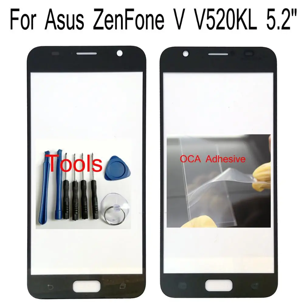 

Shyueda + OCA For Asus ZenFone V V520KL 5.2" OEM Outer Front Screen Glass Replacement