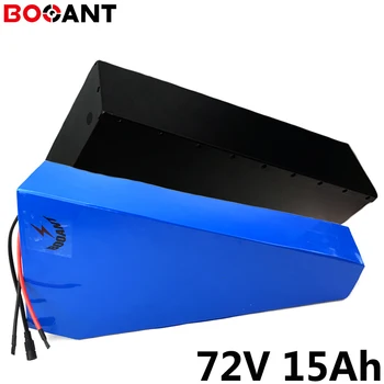 

20S 5P 72V 15Ah 1000W electric bike battery for Panasonic 18650 cell 72V 1500W ebike triangle lithium ion battery with metal box