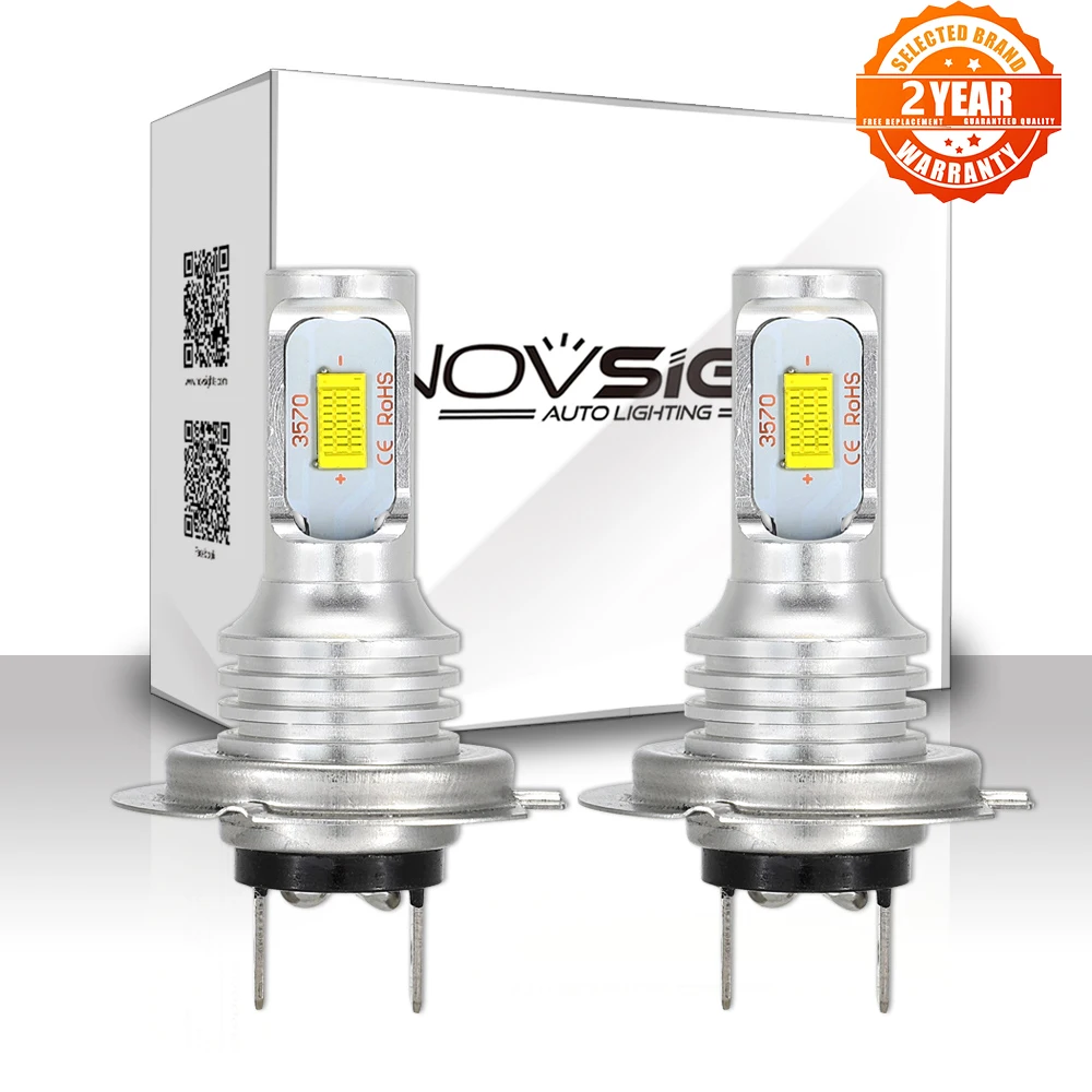 Светодиодный противотуманный фонарь NOVSIGHT H7 1800LM противотуманные фары для