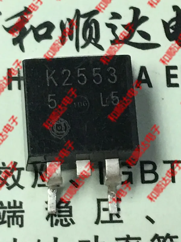 10pcs/lot K2553 2SK2553 New stock TO-263 60V 50A | Электронные компоненты и принадлежности