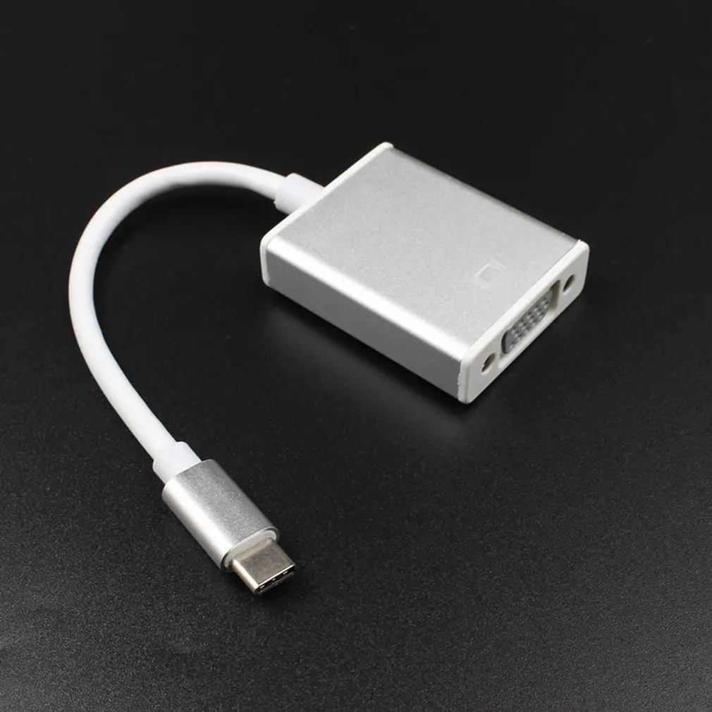 Usb type C Usb 3,1 C мужской разъем для Vga и Usb женский цифровой Av многопортовый адаптер для нового MacBook, Surface Pro