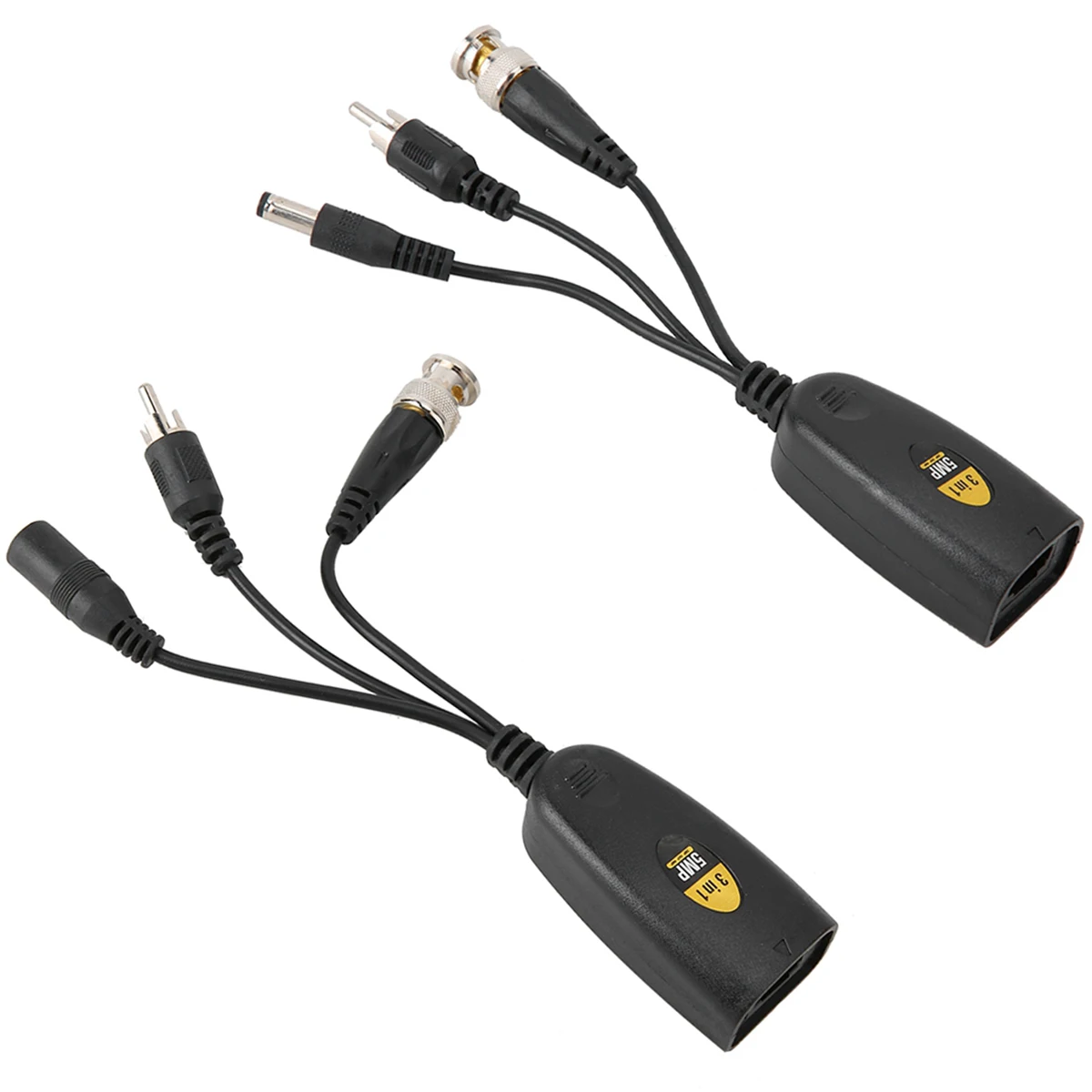 

5MP Video Audio Power Signal Transmission HD Anti-Interference Twisted Pair Transmitters 12V-48V