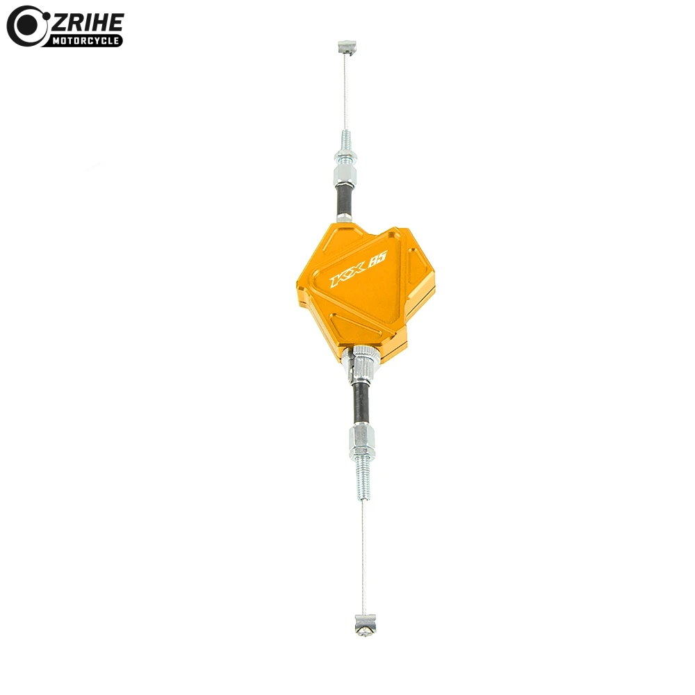 Для Kawasaki KX 65 KX 65 2000 2001 2002- мотобайк с ЧПУ Алюминиевый трюк сцепление Тяговый кабель сменный рычаг простая система Dirtbike