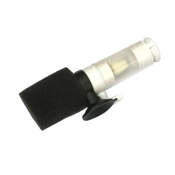 

Mini Fish Tank Mute Pneumatic Filter Aquarium Biochemical Corner Filter Air Pump Ultra-Quiet Mini Built-In Filter