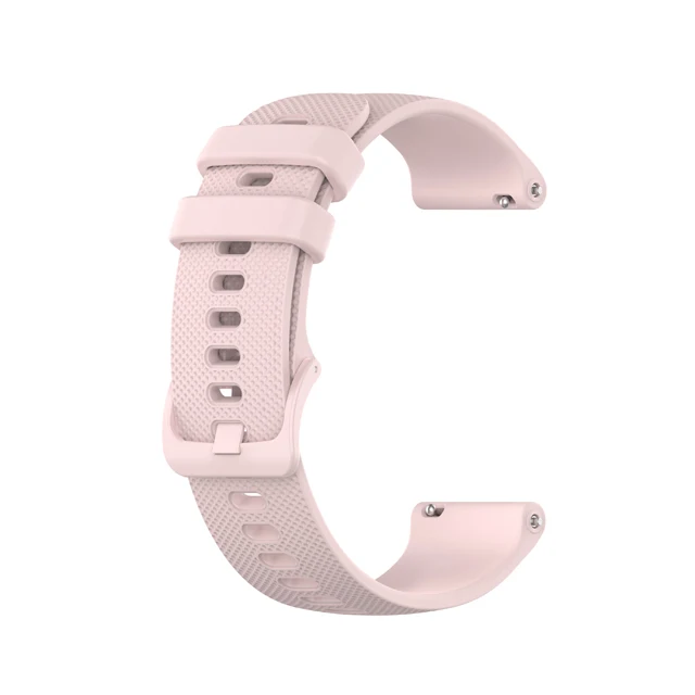 22mm Silicone Band Strap for Xiaomi Mi Watch Color Replacement Bracelet Breathable Sports Bands For Watch Accessories rose pink