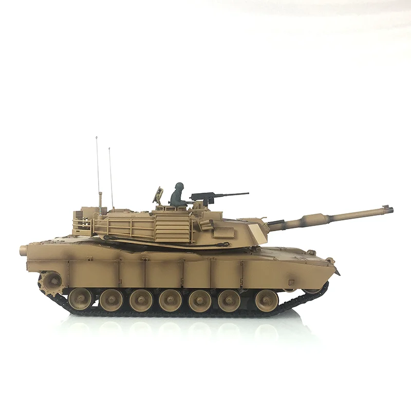 Henglong 1/16 TKTK 6 0 S пластиковый M1A2 Abrams RC бак 3918 Вт/360 револьверный вращающийся эффект