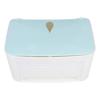 

1pc ABS Thickened Durable Waterproof Multi-Functional Creative Roll Paper Storage Box Tissue Container for Bathroom Restroom