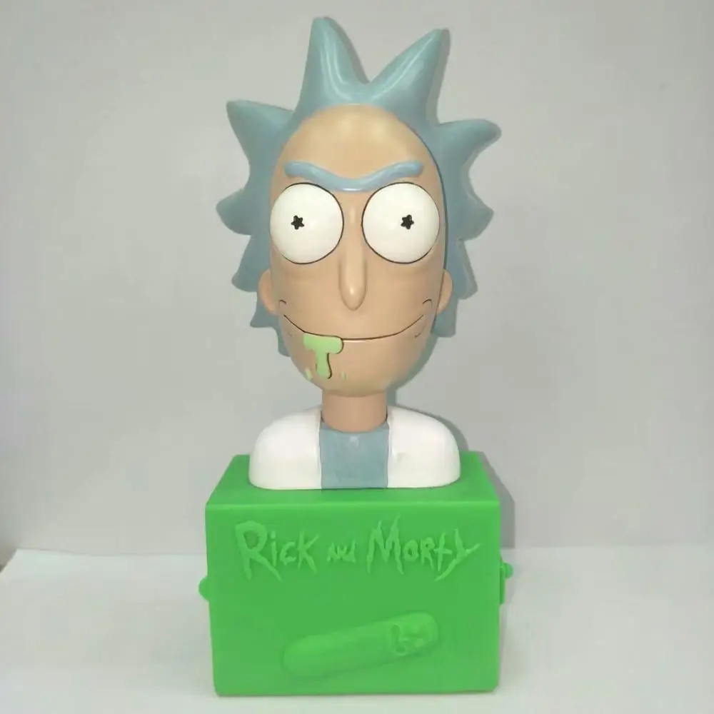 01 Vogue TV Series Adventure Anime Animation Rick and Morty Jerry Beth Summer Half body Figurines Action Figure Model Toys - Цвет: 01
