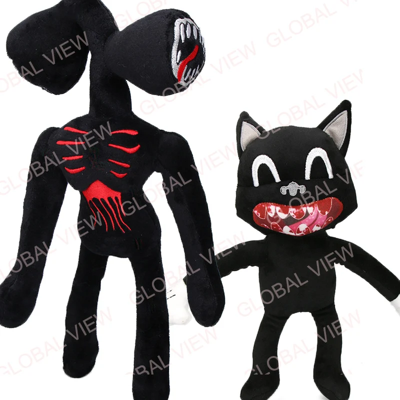 

Set of 2 Siren Head Plush 30-40cm Animal Plush Toy Big Size Sirenhead Action Figure Horror Stuffed Doll Toys for Kids Birthday