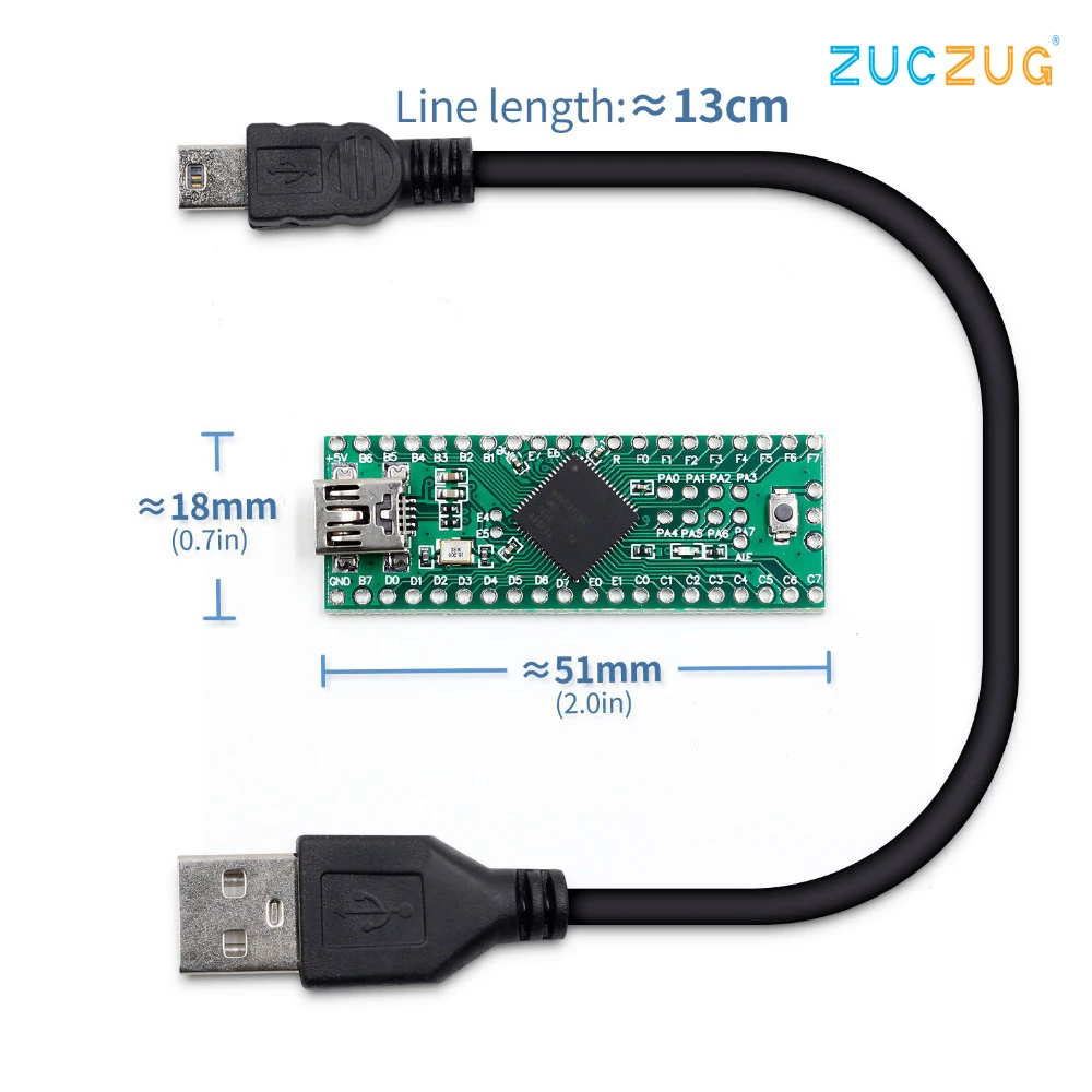  Teensy 2.0++ USB AVR Development Board ISP U Disk Keyboard Mouse Experimental Board AT90USB1286